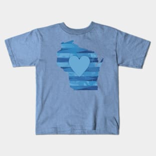 Wisconsin Heart Kids T-Shirt